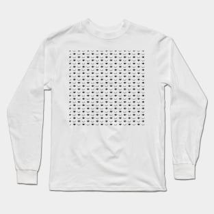 Wink or sleepy eyes and eyelashes Long Sleeve T-Shirt